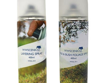 WWS Aerosol Spray Can Glue (UK ONLY) for Model Railway Diorama & Wargame Terrain