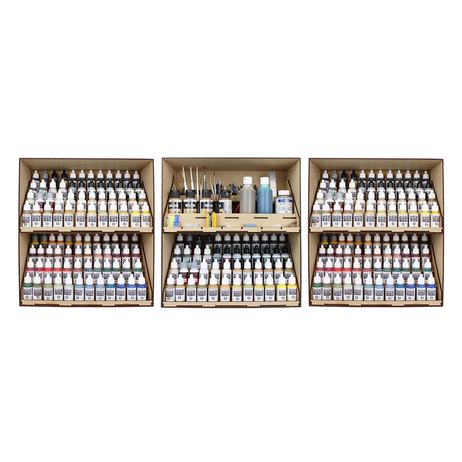 Mdf Station MDF Modular Paint Station System - Set 6 – Triple Stackable Set ...