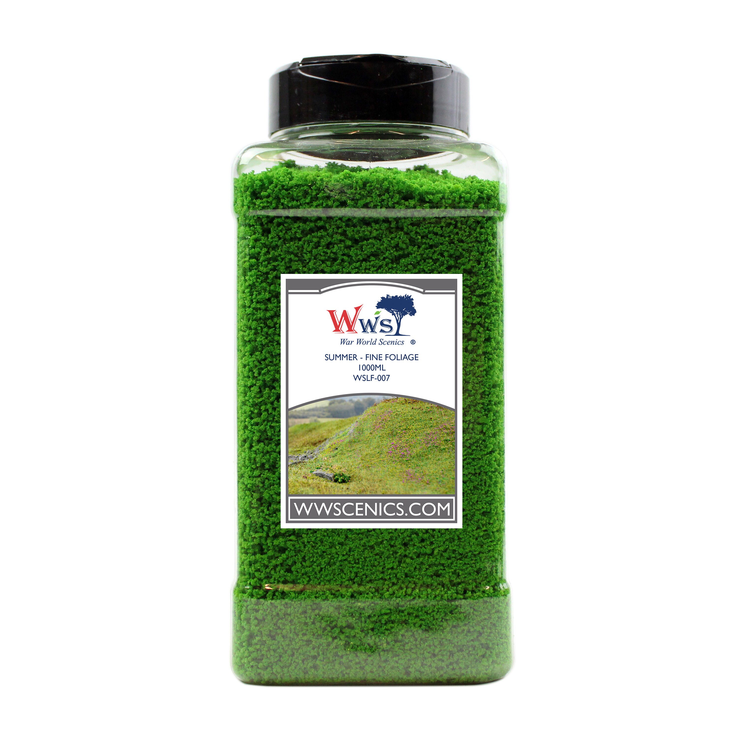 Spring 2mm Static Grass 1000ml by WWS - Model Railway Scenery Terrain for  sale online