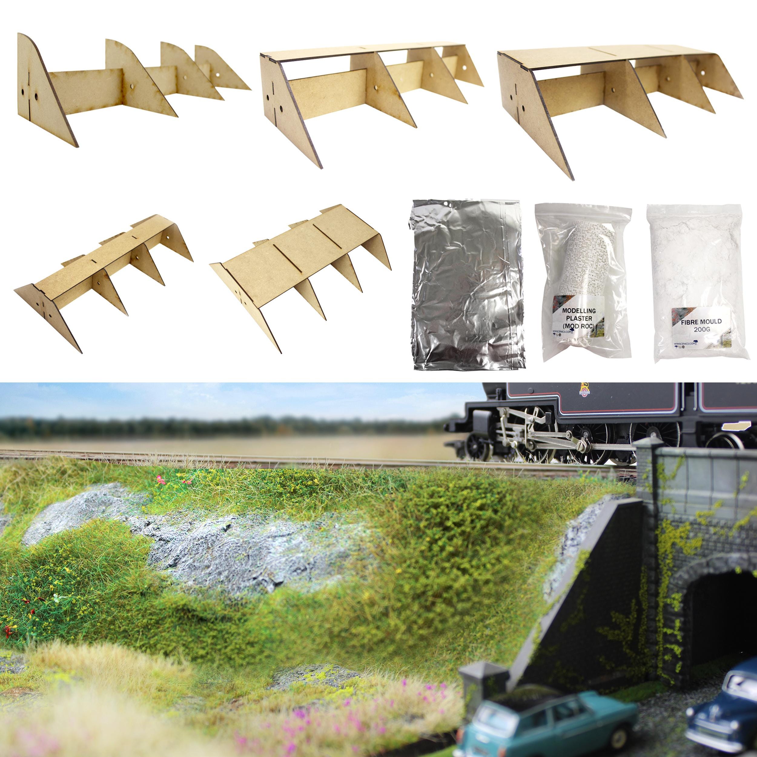 WWScenics Station-Service Mobile Pour Modélisme Ferroviaire – Nettoyage Et Entretien Des Locomotives échelle OO/HO