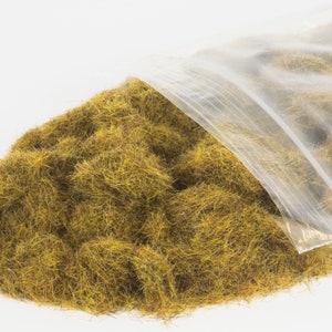 WWS Static Grass Patchy 6mm - Choose Size - Railway Wargames Scenery