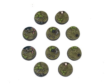 Jungle Bases OVP Round 60 mm 28 mm Tabletop 