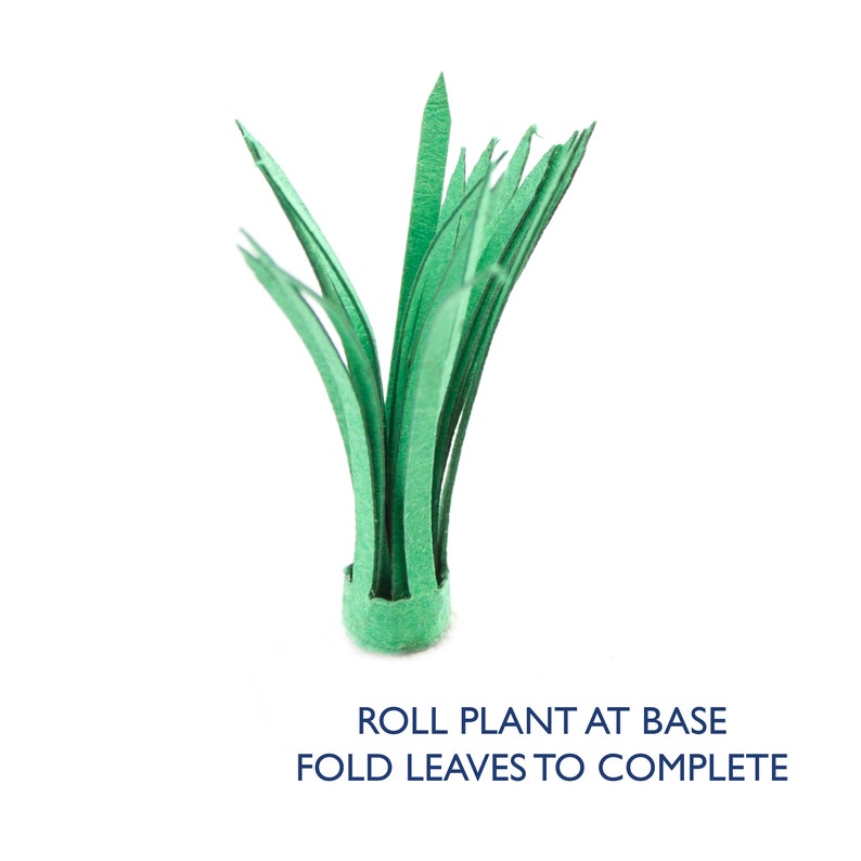 Laser Cut Card Plants With Glue choose Plant Type OO/HO Etsy