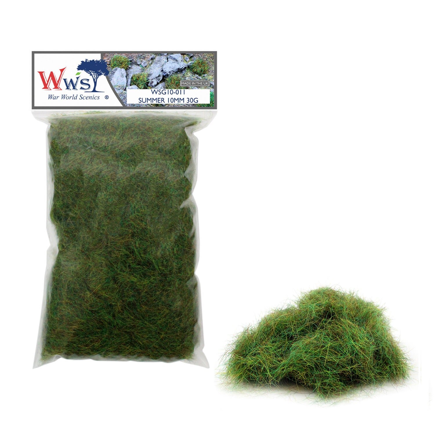 Herbe Statique Pour Maquette - Lot De 5 Touffes D'Herbe Artificielle Colorées Pour Paysages Miniatures Et DIY