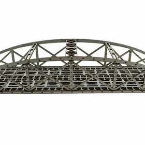 War World Scenics OO/HO Gauge MDF Bowstring Bridge 560mm - High Detail Grey