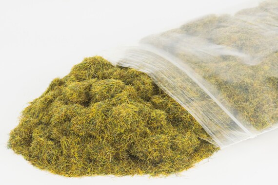 Terrain Model Railway WWS Dead Static Grass 1000ml Scenery 2mm