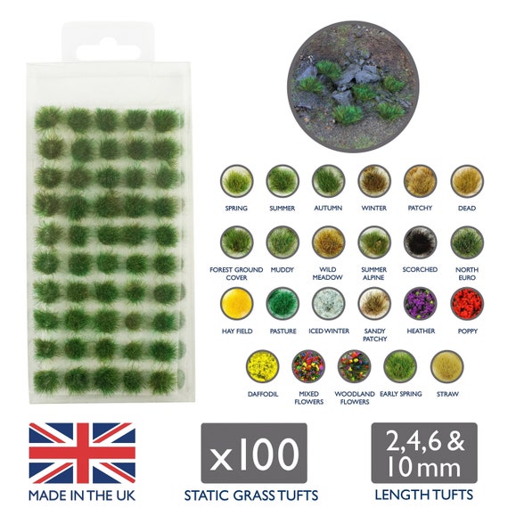 WWScenics | 2mm Autumn Static Grass | 500ml Can | WSG2-026 | Realistic Model Scenery Material
