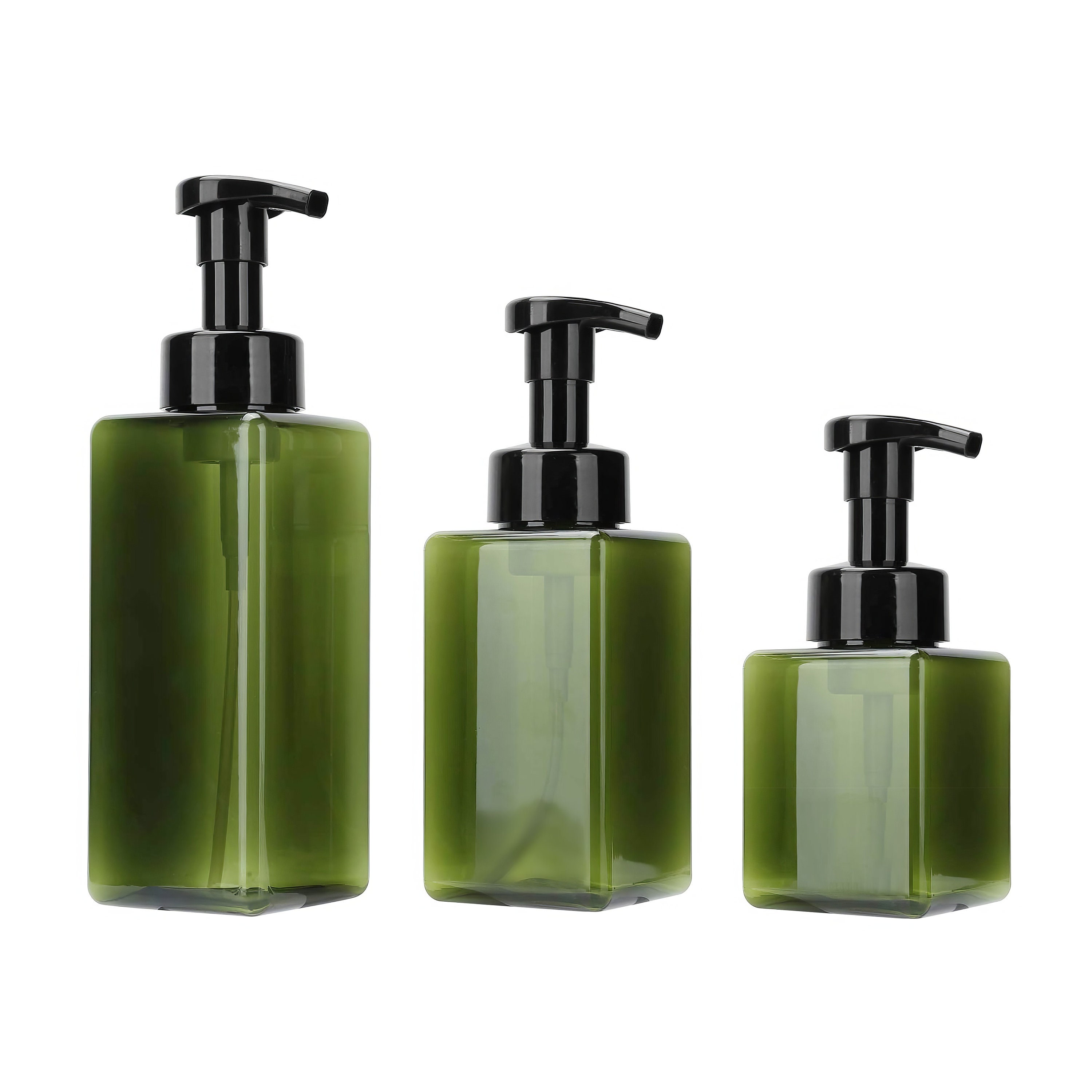Tall Liquid Soap/Lotion Dispenser in Graffiti Green