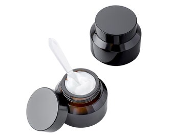 25 Contenitori Vuoti Per Trucco 50 Ml - Vasetti In Plastica Trasparente Con Coperchio Per Viaggi E Organizzazione
