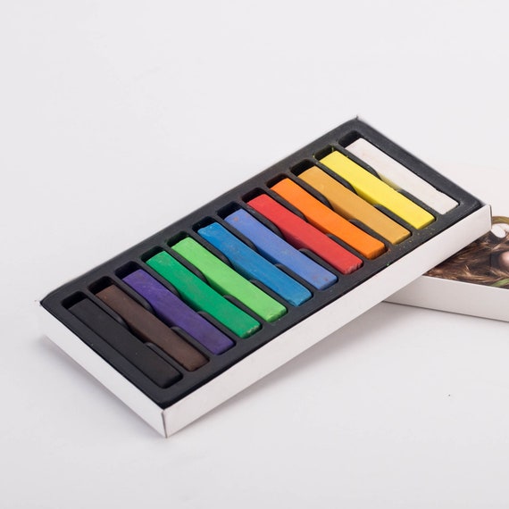 24 Colors Square and Soft Chalk Pastels Set