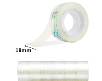 Invisible Tape Transparent Tape, 0.7 inches x 90 feet /Roll Office tape Transparent Tape Refills, Clear Tape, Glossy Tape 8/16/32/40 rolls