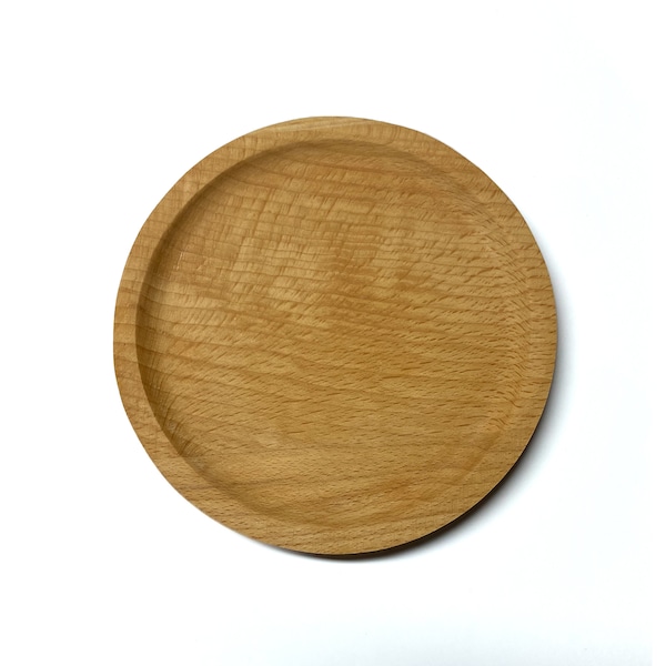 5.5" Round Coasters, Blank Beech Wood Coasters for Personalized Engraved Coasters, Blank Rounded Coasters