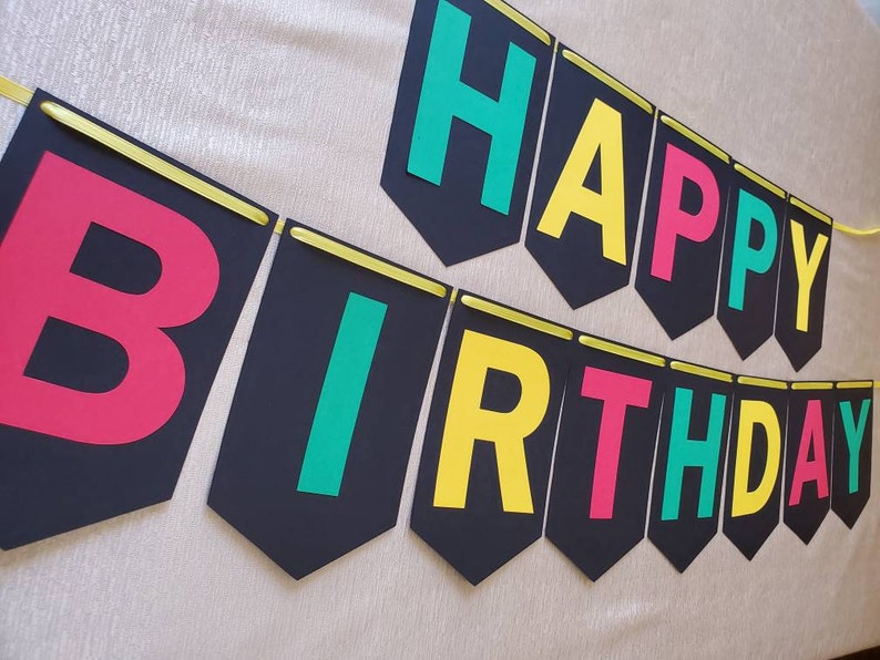 Rasta Themed Banner with Peace Sign / Happy Birthday / One Love / 420 / Baby Shower / Custom Orders Available image 3