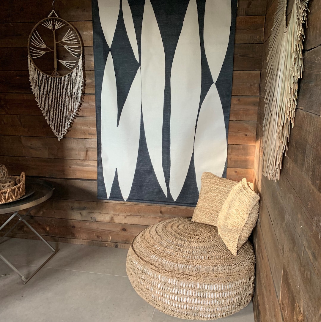 Black & White Wall Hanging XL Etsy UK