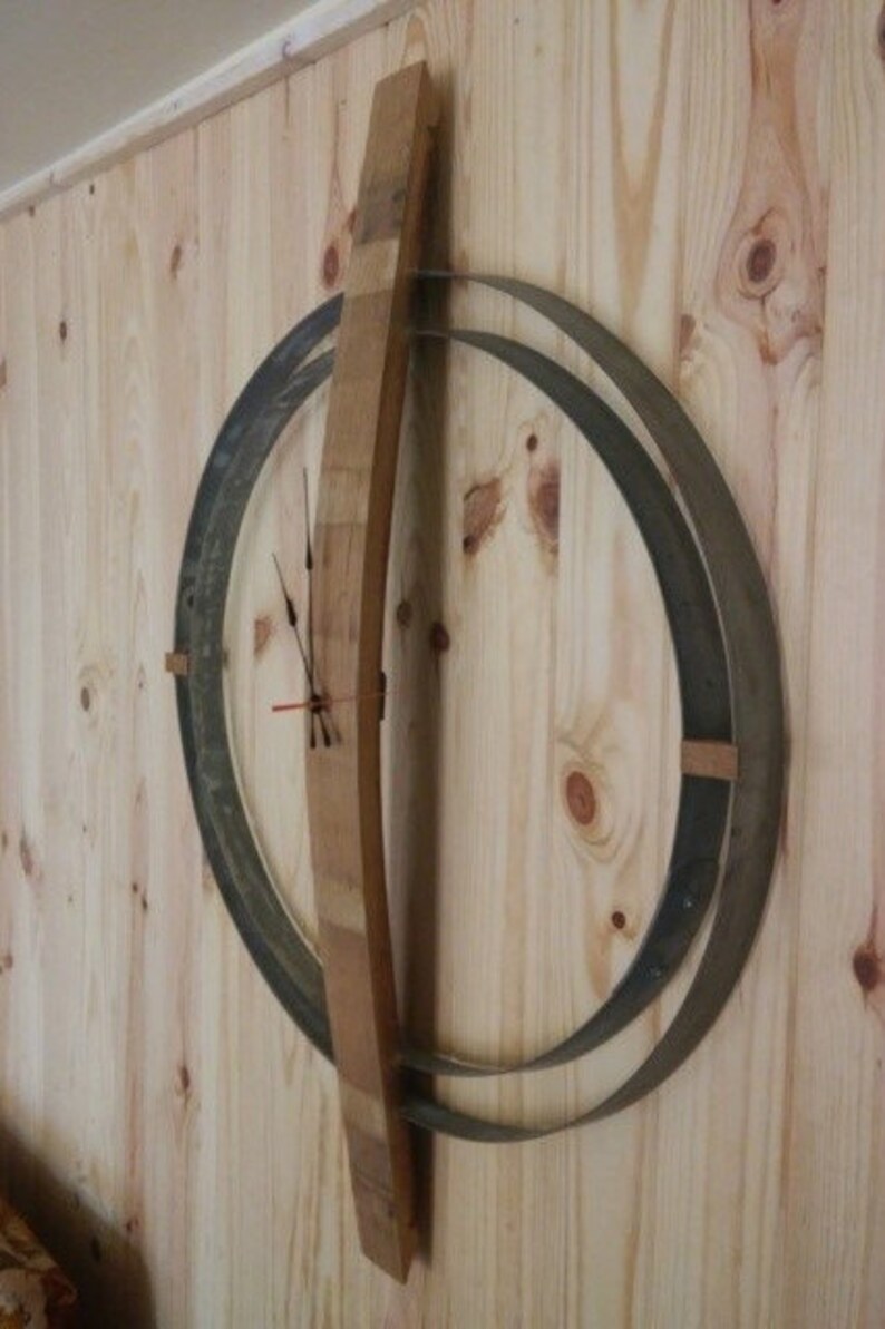 Wall Clock Rings Etsy