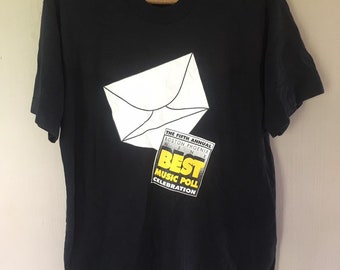 Vintage The Fifth Annual Boston Phoenix Wfnx Best Music Pool Celebrations Social Distortion Promo Concert T Shirt Medium Size