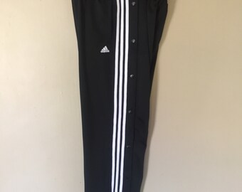 adidas button side pants