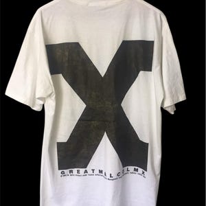 Vintage 90s Malcom X Pocket Tees T Shirt XL Size