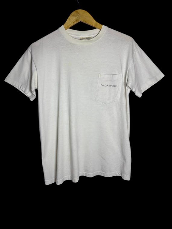 90年代ヴィンテージ バナナ・リパブリック ポケットTシャツ XSサイズ