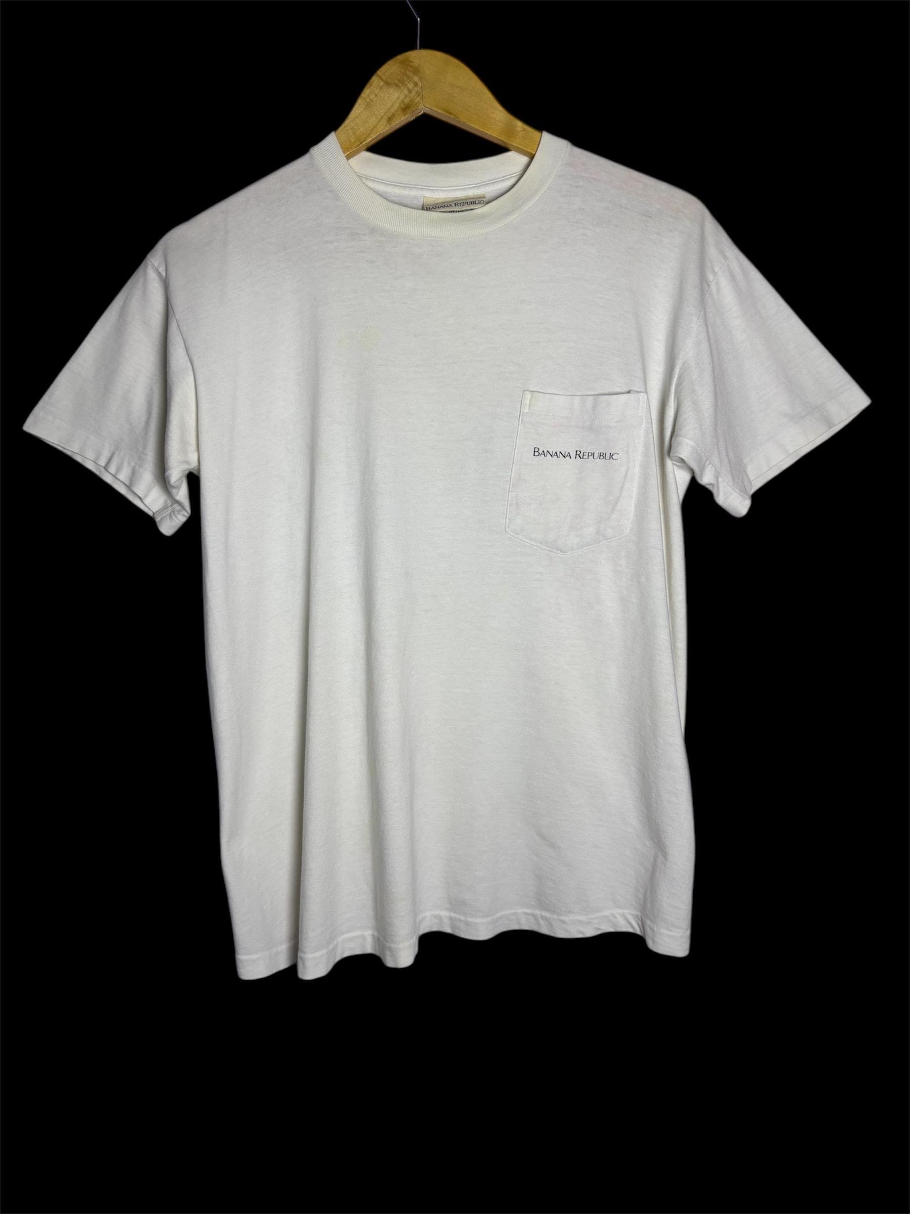 90年代ヴィンテージ バナナ・リパブリック ポケットTシャツ XSサイズ 