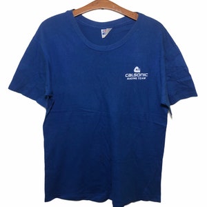 Vintage 90er Jahre Calsonic Racing Team issan Skyline GTR Godzilla T-Shirt große Größe
