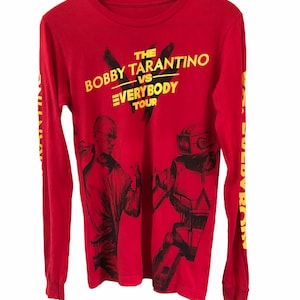 Rare Bobby Tarantino VS Everybody Tour Promo Concert Album Rappers Hip Hop T Shirt