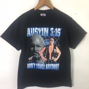 Vintage 01 Stone Cold Steve Austin WWE  Kids T Shirt XL Size