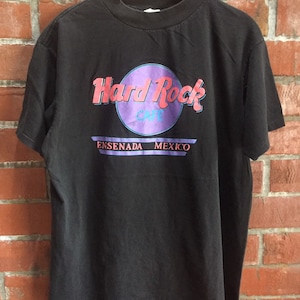 Vintage Hard Rock Cafe Ensenada Mexico Large Size