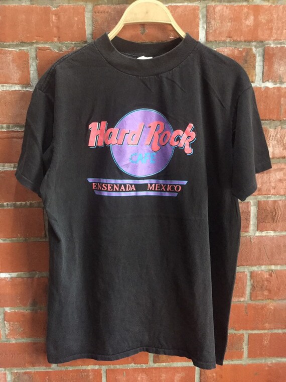 Vintage Hard Rock Cafe Ensenada Mexico Large Size