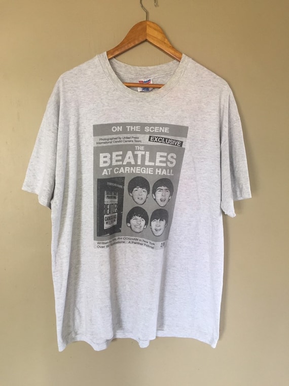 Vintage 90s the Beatles Photographers by United Press T Shirt XL 