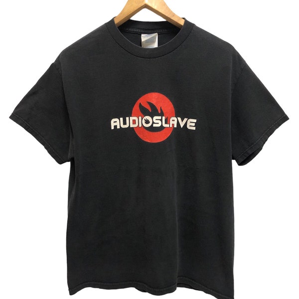 Vintage 2000er Jahre Audioslave Promo Album Tour Konzert T Shirt Große Größe