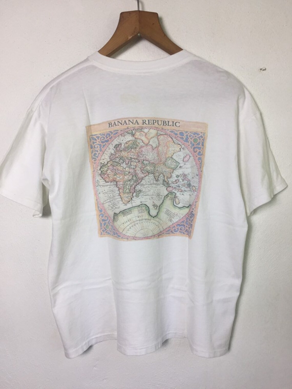 Vintage 90s Banana Republic Pocket Tees T Shirt Etsy
