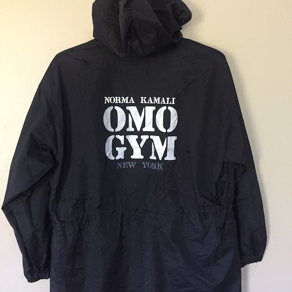 Vintage Norma Kamali OMO GYM New York Jacket Hoodie