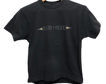 Vintage 90s Ocean Pacific Sun Surf Hawaii Hang Ten T Shirt