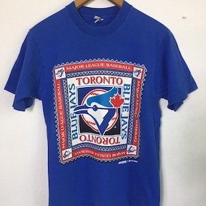 Vintage 90s Toronto Blue Jays MLB T Shirt Medium Size