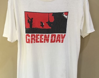 Vintage Green Day Promo Album T Shirt Large Size