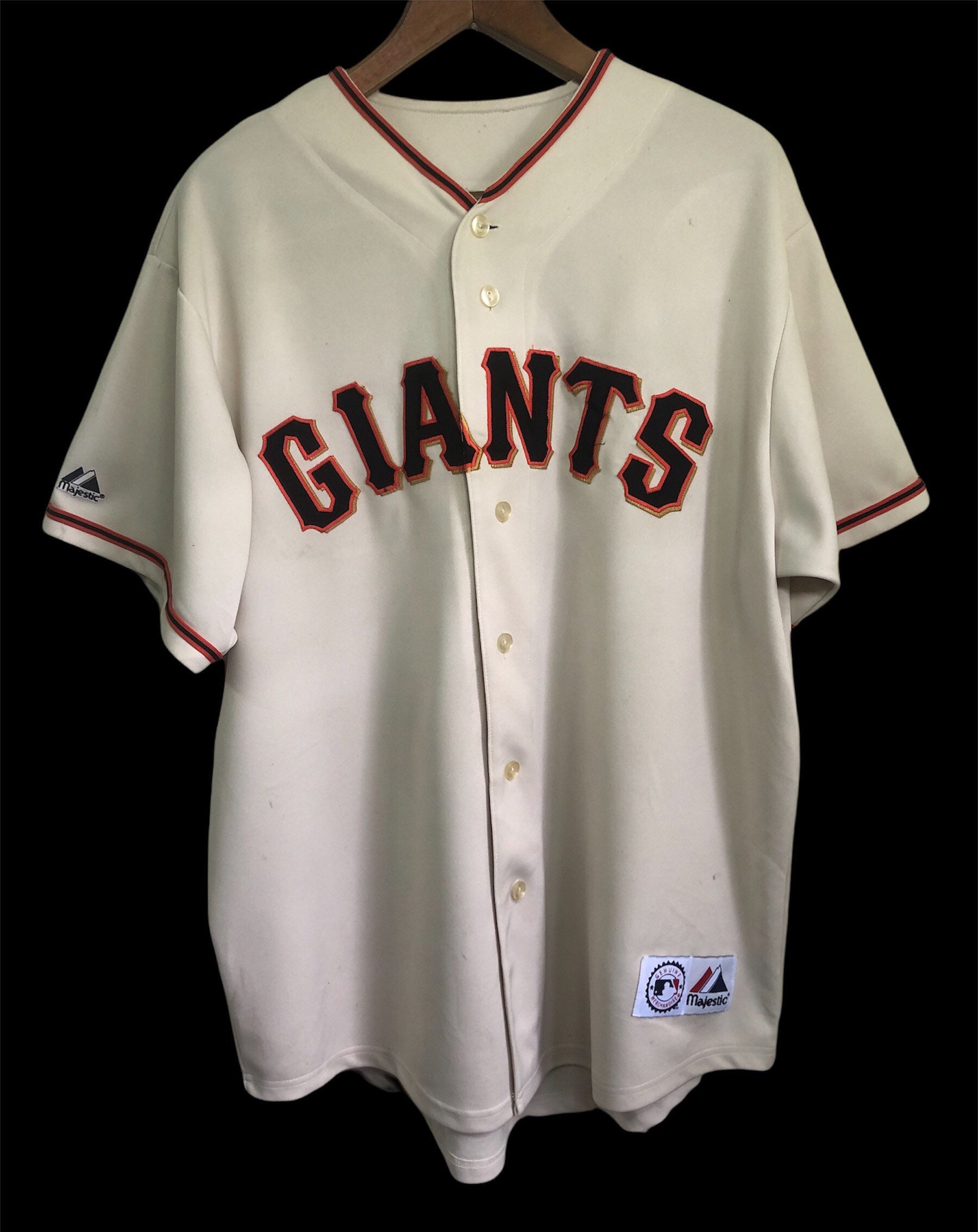 Vintage Giants Baseball Club Majestic Jersey XL Size