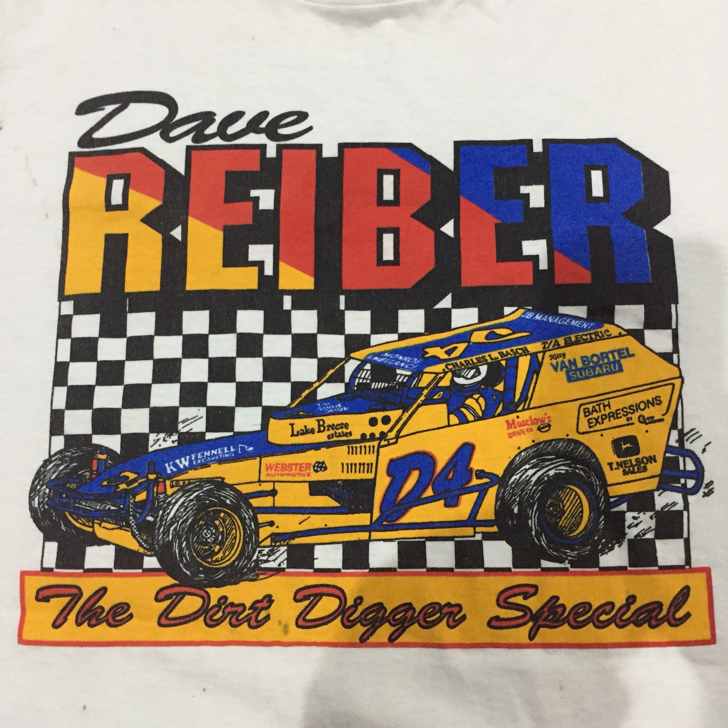 Vintage Dave Reiber the Dirt Digger Special T Shirt XL Size - Etsy