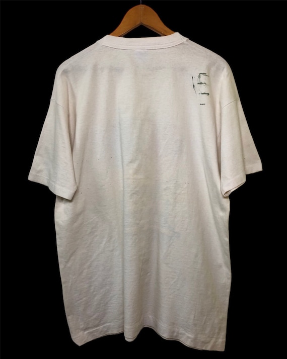 ヴィンテージ 90 年代 ソーホー ニューヨーク カバ アート T シャツ XL 