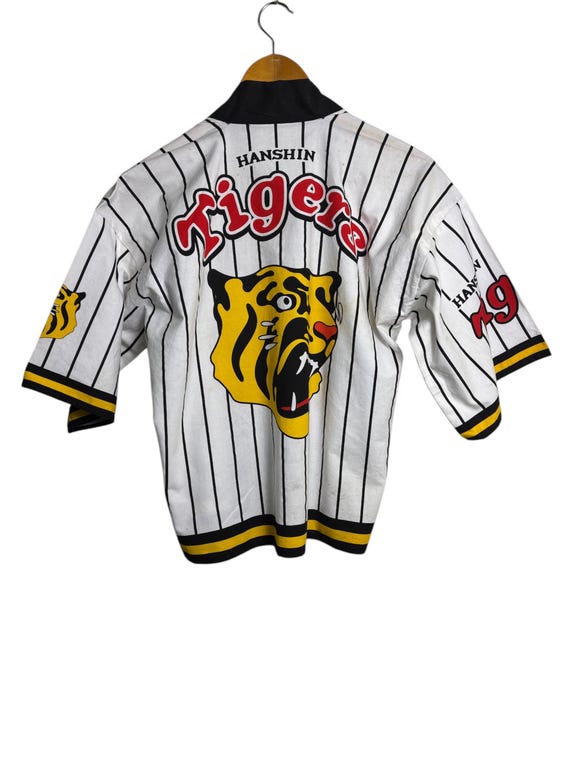 Vintage Hanshin Tigers Baseball Team Japan Supporter Fan Kimono