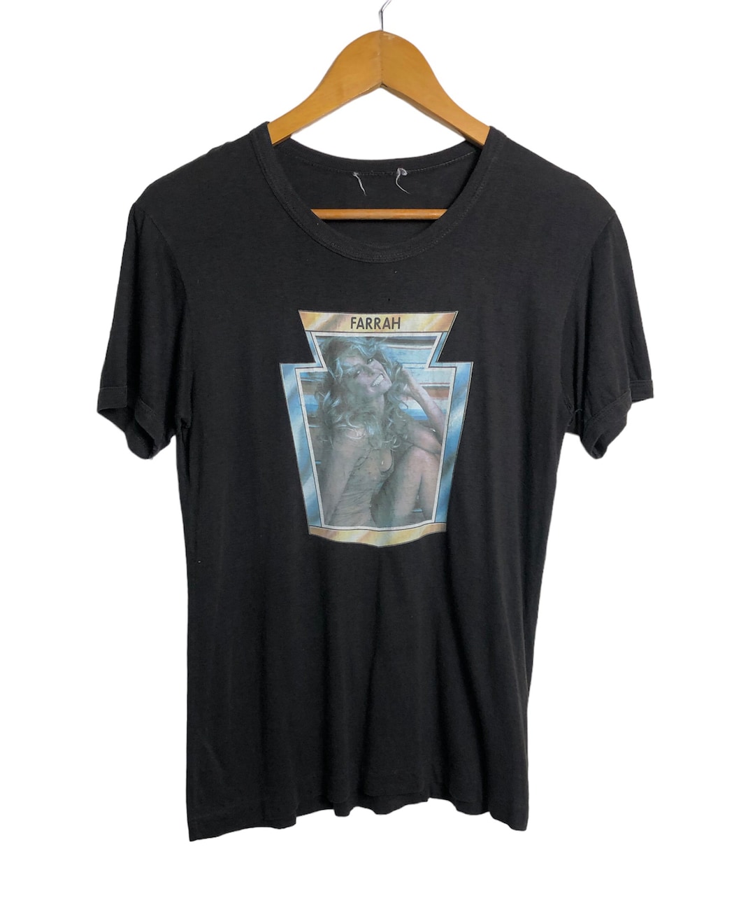 【中古】 Me Too Farrah Vintage 80s 90s Farrah Fawcett Iron on T-shirt - Etsy