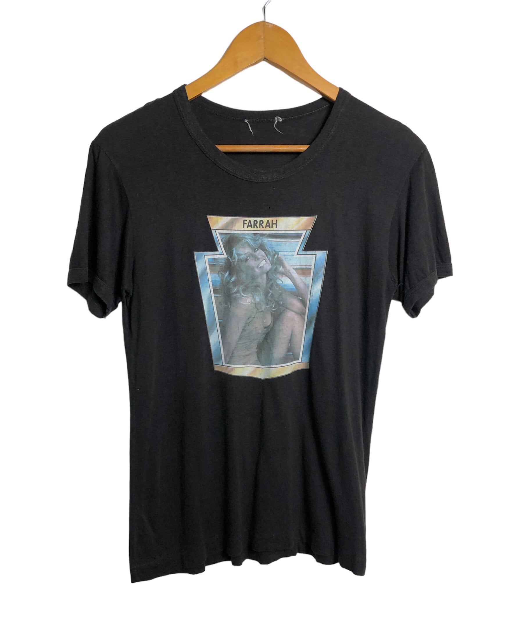 Vintage 80s 90s Farrah Fawcett Iron on T-shirt - Etsy