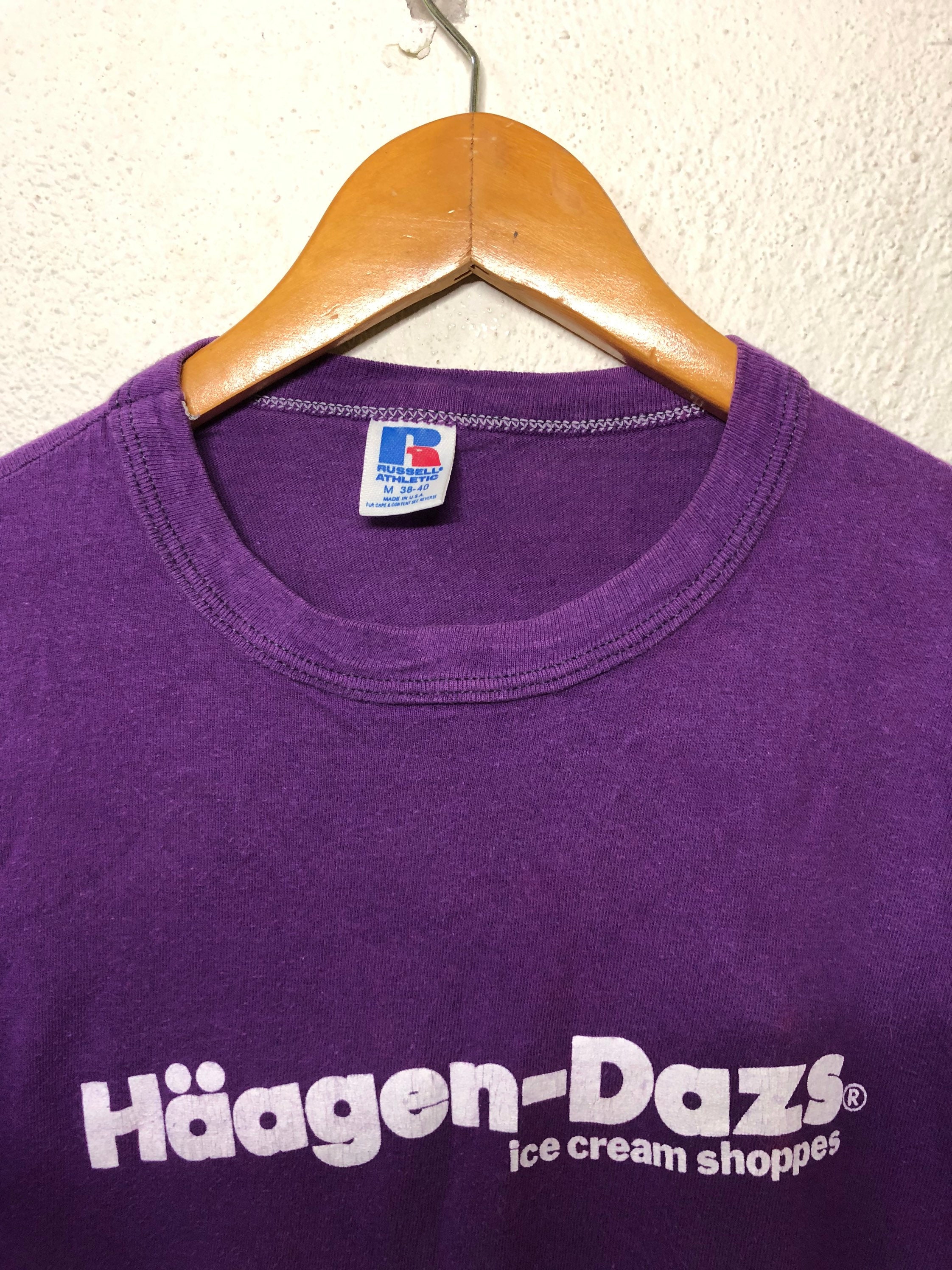 Vintage 70s 80s Haagen Dazs Ice Cream Vanilla Boysenberry Vintage 70s 80s Haagen Dazs Ice Cream Vanilla Boysenberry