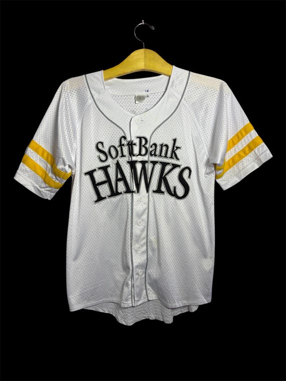 Vintage Fukuoka Softbank Hawks #8 Akashi Japanese Baseball