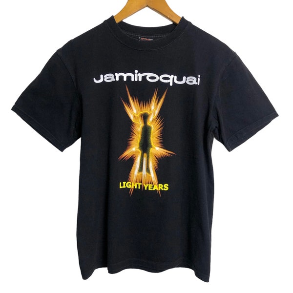 Vintage Jamiroquai Light Years Promo Single Tour Concert T Shirt Medium Size