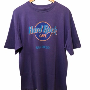 Vintage 90s Hard Rock Cafe San Diego T Shirt Large Size