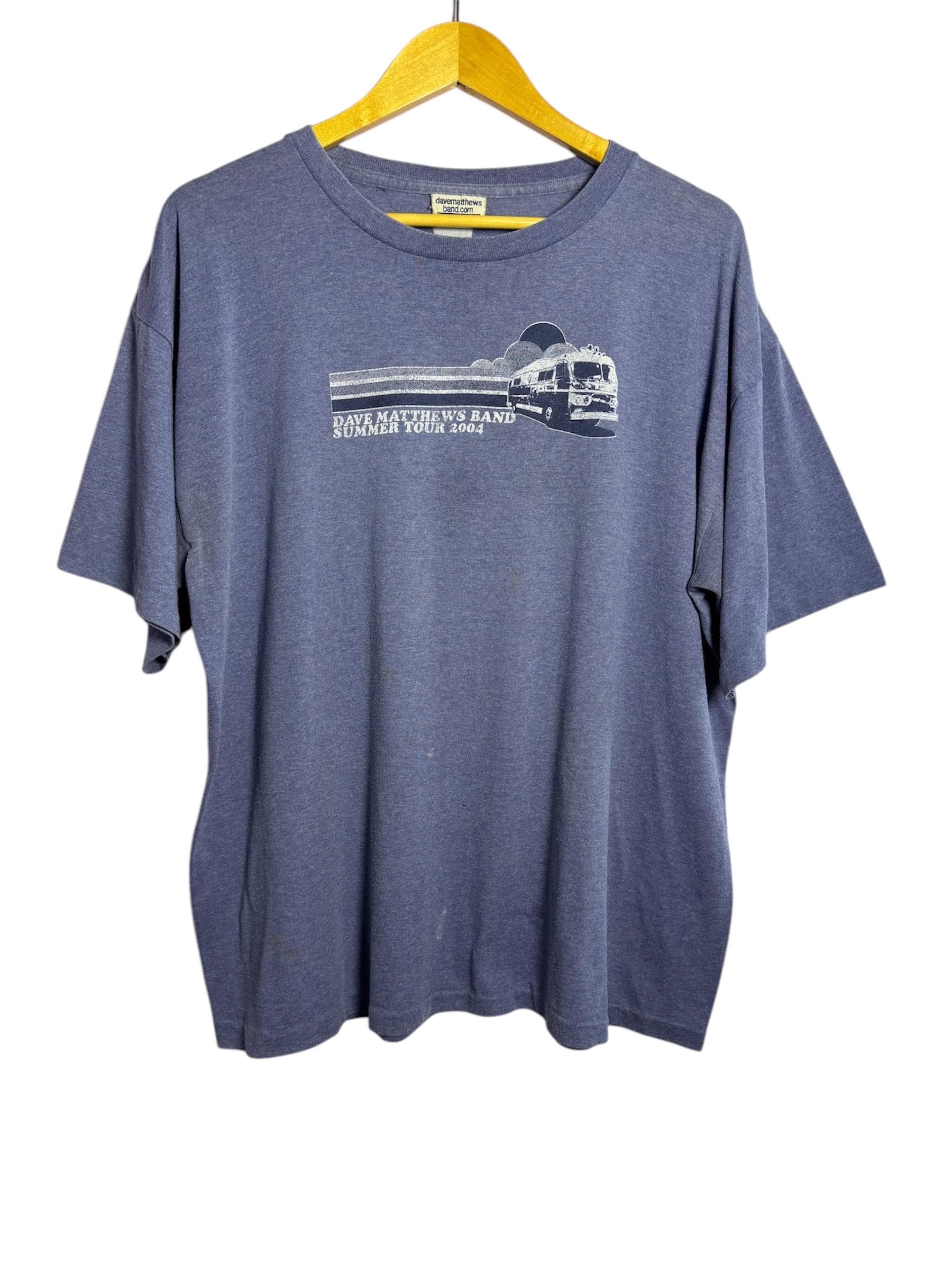 Vintage Dave Matthews Band Summer Tour 2004 Promo Album Tour T
