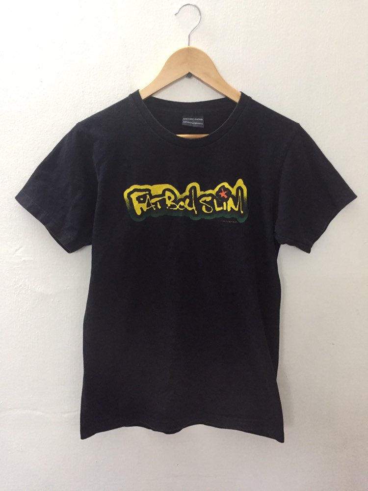 90s deadstock “Fatboy Slim” ロック バンド Tシャツ