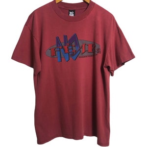 Vintage 90s No Fear Streetwear Skate Skateboard T Shirt Large Size