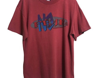 Vintage 90s Anti Hero Skateboard John Cardiel Skate T Shirt Large